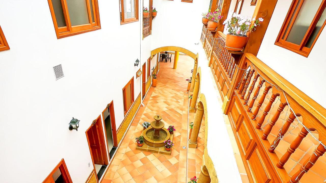Hospederia Villa De Los Saenz Виля Де Лейва Екстериор снимка